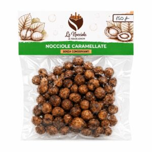 Nocciole Caramellate dei Nebrodi 150 g - Le Nocciole di Abakainon
