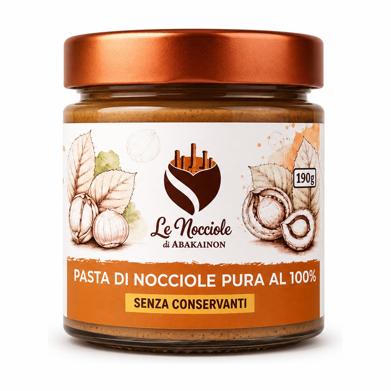 Pasta di Nocciole 100%