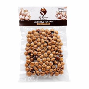 Nocciole Tostate dei Nebrodi in confezione sottovuoto - Le Nocciole di Abakainon
